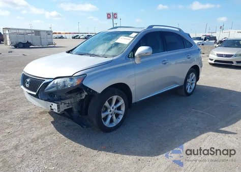 2010 Lexus Rx 350 z USA, uszkodzony, nr VIN 2T2ZK1BA2AC002414